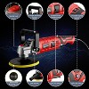 SILVEL Buffer Polisher, 1600W 7 Inch/6 Inch Polisher for Car Detailing, Wax Machine, 7 Variable Speed, with 6 Foam Pads, 3 Wool Pads, Red - 2 of 4