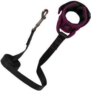 Gooby Soft Mesh Wrist Band Surfer Leash Purple, 6 FT - 1 of 1