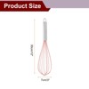 Unique Bargains Silicone Stainless Steel Non-Stick Coated Heat-Resistant Whisk 5 Pcs - 2 of 4