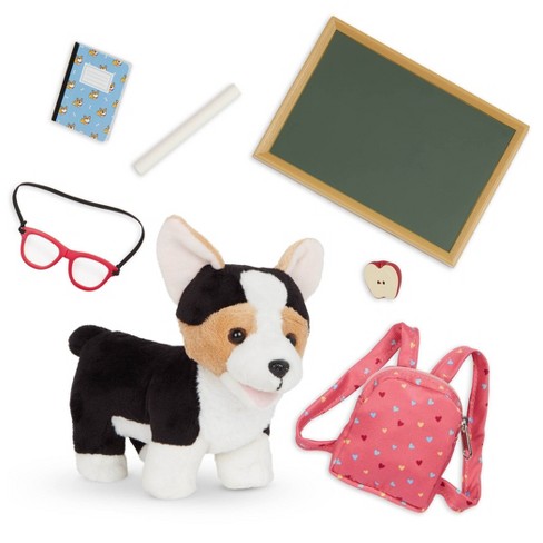 Our Generation Preschool Pup Posable 6 Corgi Pet Accessory Set : Target