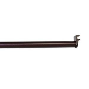 Versailles 5/8" Diameter Double-Up Curtain Rod - Espresso - 1 of 4