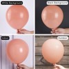 PartyWoo Balloons Blush Pink Salmon 18 12 10 5 Inch 100 pcs - 3 of 4