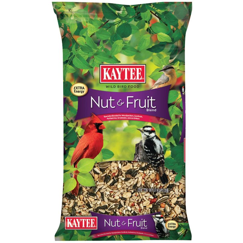 Kaytee (Nut & Fruit) - Dry Bird Food - 10lbs, 1 of 7