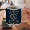 UC Davis Aggies Logo Ceramic Coffee Mug Novelty Gift Mugs for Coffee Tea and Hot Drinks 11oz White - 4 of 4