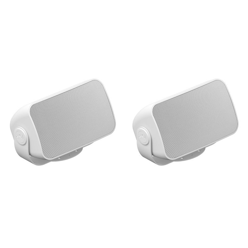 Sonos Outdoor Architectural Speaker Pair (White) OUTDRWW1 with Amp Wireless Hi-Fi Player, 5 of 16