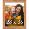 PosterPalooza | Shabby Chic Orange Picture Frame - UV Acrylic, Foam Board Backing, Hanging Hardware - 2 of 4