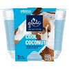 Glade 3 Wick Candles - Cool Coconut - 6.8oz - 4 of 4