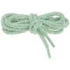 INSPIRE CHIC Round Colorful Gold Wire Bling Fashion Shoelaces for Sneakers 2 Pairs - 2 of 4