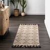 Nuloom Britta Textured Diamond Tassel Indoor Area Rug - 2 of 4