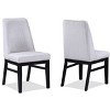 NicBex 47.5" Round Dining Table Set for 4 Faux Marble Dining Table Cage Like Base with 4 Chairs for Kitchen - 3 of 4