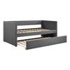 NicBex Twin Size Upholstery Size Daybed with Trundle,Sofa Bed Frame for Bedroom,Living Room,Apartment - 3 of 4