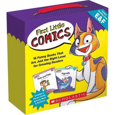 First Little Comics: Levels E & F (Parent Pack) - (First Little Comics Parent Pack) by  Liza Charlesworth (Paperback)