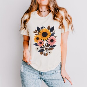 Simply Sage Market Sunflower Garden Short Sleeve Tee - 1 of 4