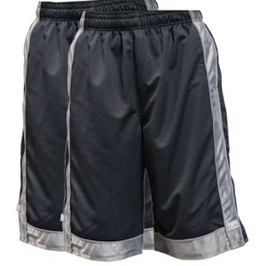 2 Pack Pro Club Men's Heavyweight Mesh Basketball Shorts - 1 of 4