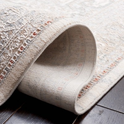 Luxe Light Blue Hand-Knotted Viscose Square Area Rug