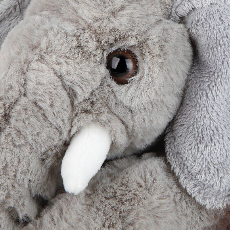 FAO Schwarz Adopt A Wild Pal Endangered Elephant 15&#34; Stuffed Animal, 6 of 11