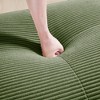 Racxily Corner Sofa , Cloud-Like Comfort, Premium Corduroy | Corner Sofa for Living Rooms - 2 of 4