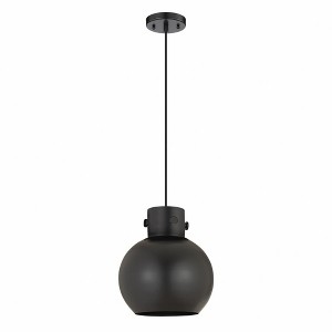 Newton Sphere - 1 Light Pendant with Metal Shade In Industrial Style-11.13 Inches Tall and 10 Inches Wide - 1 of 1