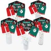 Big Dot of Happiness Christmas Pajamas - Holiday Plaid PJ Party Centerpiece Sticks - Table Toppers - Set of 15 - 2 of 4