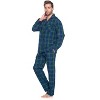 Ashford & Brooks Mens Woven Pajamas Long Pj Set - 3 of 4