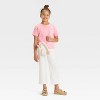Girls' Short Sleeve Relaxed Fit T-Shirt - Cat & Jack™ - 3 of 3