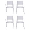 Chintaly Outdoor Arm Chair with Aluminum Frame - 4 Per Box - 3 of 4