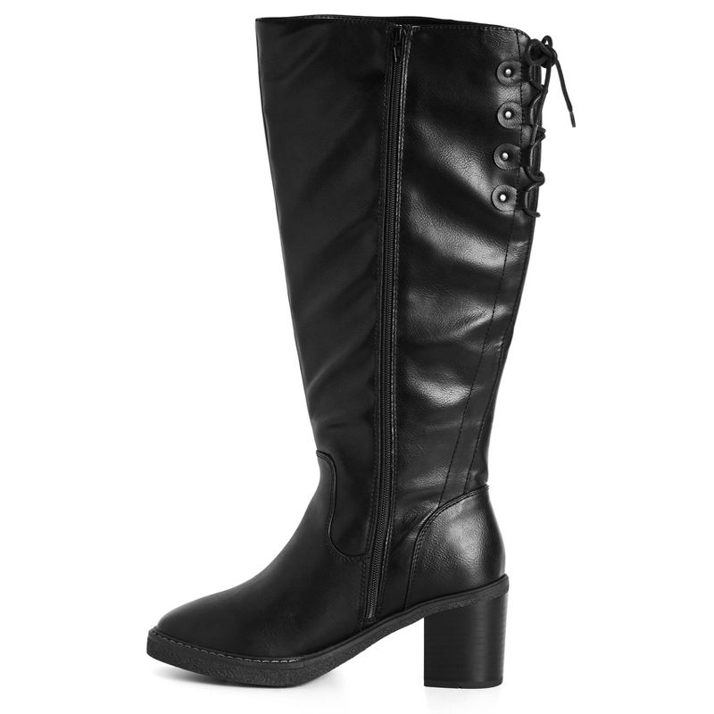 Women's WIDE FIT Hadlee Tall Boot - black | CLOUDWALKERS, 4 of 7