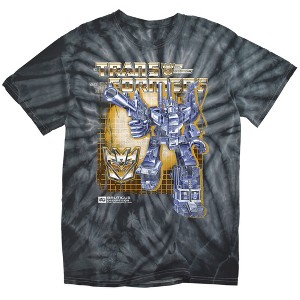 Men's Transformers 40Th Anniversary Bruticus Box Tie Dye T-Shirt
