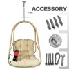 PAGED Swing Chair with Stand Outdoor Swing with Triangle Bracket Structure for Backyard, Garden, Patio - 4 of 4