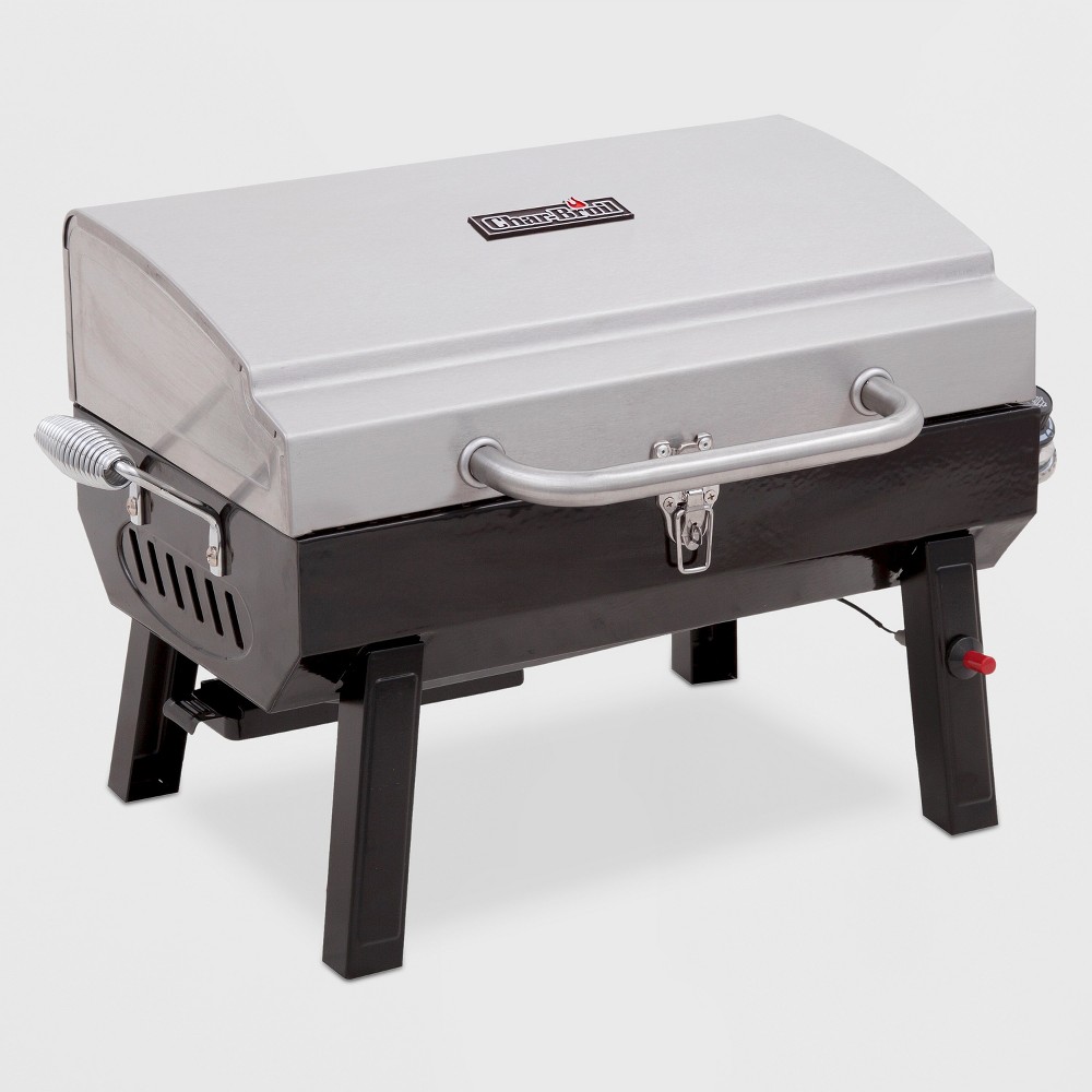 UPC 047362564023 product image for Char-Broil Deluxe Tabletop 10,000 BTU Gas Grill 465640214 - Gray | upcitemdb.com