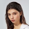 Unique Bargains Women's Synthetic Hair Braided Headband Hair Hoop 1.89" Wide - 2 of 4