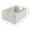 REGALWOVEN Fabric Collapsible Large Capacity Open Storage Bins 1 Pack - 4 of 4