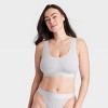 Women's Cotton Stretch Unlined Scoop Bralette - Auden™ - 4 of 4