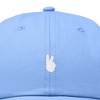 Dalix Lil Peace Sign Embroidered Cotton Cap Outdoor Dad Hat Womens - 2 of 4