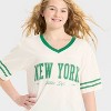 Girls' Jersey Oversized Graphic T-Shirt - art class™ - 2 of 4