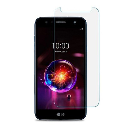 Valor Clear Tempered Glass Screen Protector LCD Film Guard Shield compatible with LG X Power 3