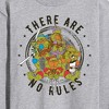 Men's - Teenage Mutant Ninja Turtles - There Are No Rules Long Sleeve Graphic T-Shirt - 2 of 4