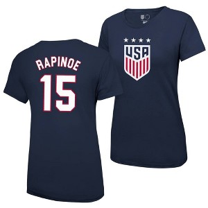 USWNT Megan Rapinoe Women's Soccer 4 Star Athletic T-Shirt - 1 of 3