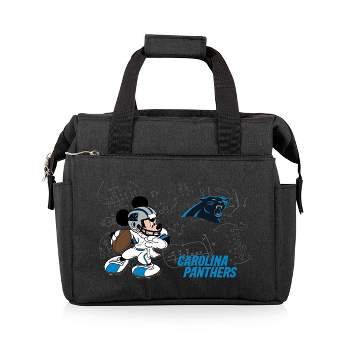 NFL Carolina Panthers Mickey Mouse On The Go Lunch Cooler - Black
