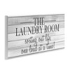Stupell Industries Laundry Sorting Out Life, 17" x 7" - 3 of 4