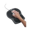 Fellowes Easy Glide Gel Mouse Pad w/Wrist Rest 10 x 12 X 1 1/2 Black 93730 - 4 of 4