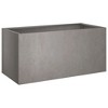 vidaXL Durable Corten Steel Planter - Weather-Resistant Rectangle Raised Bed for Outdoor Planting - 24.4"x11.8"x11.4" - Easy to Assemble Garden Décor - 4 of 4