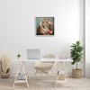 Stupell Industries Vintage Tiger & Bouquet Black Framed Giclee Art - 2 of 4