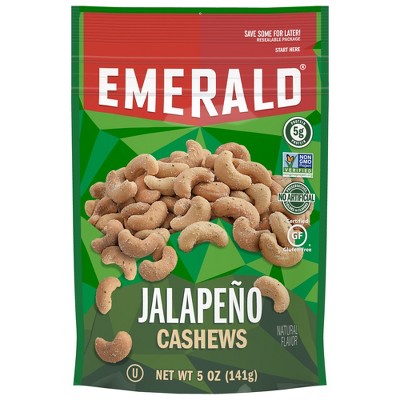 Photo 1 of 2 bags of Emerald Jalapeno Cashews - 5oz