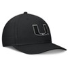 NCAA Miami Hurricanes Structured Snapback Baseball Hat - 3 of 4