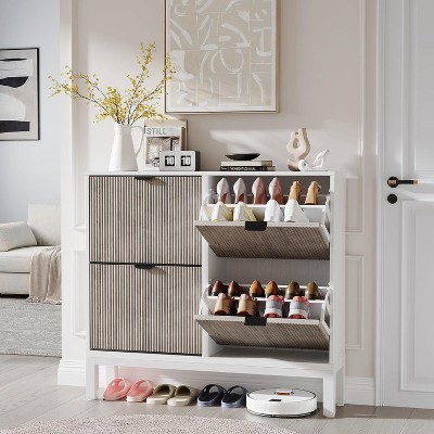 Shoe Cabinet Storage for Entryway