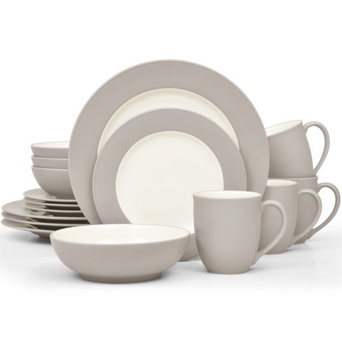 Noritake Colorwave Sand 16-piece Set - Rim, Service For 4 : Target