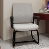 Lycvki Modern Metal Frame Office Chair with Soft and Comfortable - 2 of 4