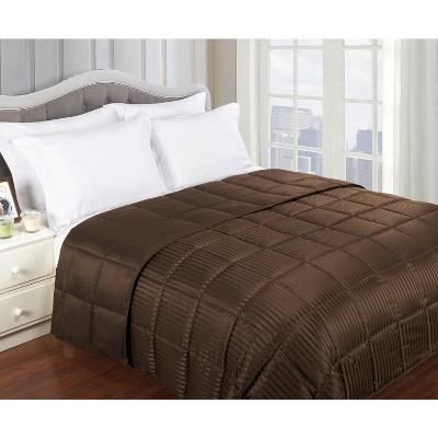 All-Season Microfiber Reversible Down Alternative Blanket - Blue Nile Mills