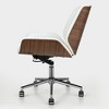 Lycvki Solid Wood Genuine Leather Executive Office Chair - 4 of 4